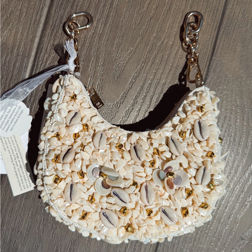 Shell 🐚 Beaded handbag - Picture 4 of 6